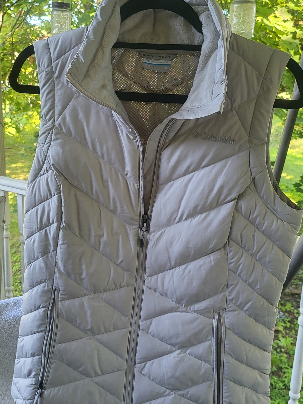 Columbia Women's Heavenily Omni-Heat Quilted Vest Dark Stone